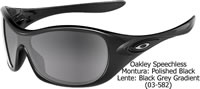 Oakley Speechless Polished Black_Black Grey Gradient (03-582)